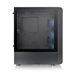THERMALTAKE S200 TG 650W 80PLUS ARGB 4x120mm Fanlı MidT ATX Siyah Kasa
