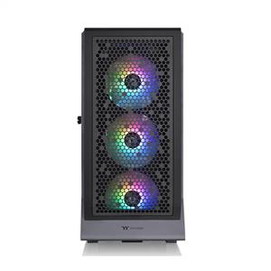 THERMALTAKE Ceres 500 TG ARGB 4x140mm Fanlı Siyah MidT ATX Kasa