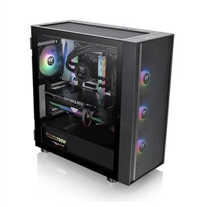 THERMALTAKE H570 TG 750W 80PLUS 3x120mm ARGB Fanlı Siyah Kasa