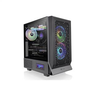 THERMALTAKE CERES 300 Siyah TG 3x140mm ARGB Fanlı Mesh Panelli MidTower Oyuncu