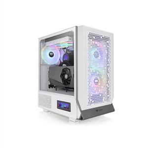 THERMALTAKE CERES 300 Beyaz TG 3x140mm ARGB Fanlı Mesh Panelli MidTower Oyuncu