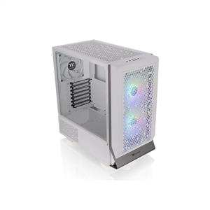 THERMALTAKE CERES 300 Beyaz TG 3x140mm ARGB Fanlı Mesh Panelli MidTower Oyuncu