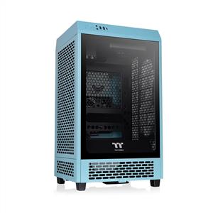 THERMALTAKE Thermaltake The Tower 200 Turkuaz Pencereli Mini ITX Oyuncu Kasası