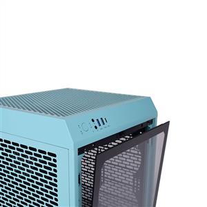THERMALTAKE Thermaltake The Tower 200 Turkuaz Pencereli Mini ITX Oyuncu Kasası