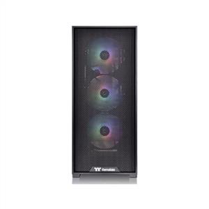 THERMALTAKE H390 TG 650W 80PLUS BRONZE ARGB 4x120mm FANLI MidT ATX SİYAH OYUNCU KASASI