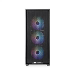 THERMALTAKE V290 TG 650W 80PLUS BRONZE ARGB 4x120mm FANLI MidT ATX SİYAH OYUNCU KASASI
