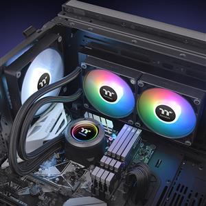 THERMALTAKE TH240 V2 ARGB Led Fanlı 240mm Intel/AM5 Uyumlu Sıvı Soğutma Sistemi