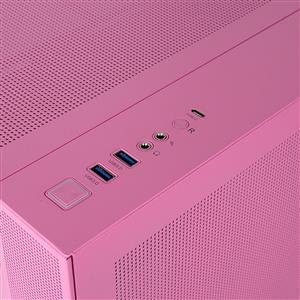 THERMALTAKE View 380 Bubble Pink 4x120mm ARGB Fanlı Back-Connect Destekli MidT ATX Kasa