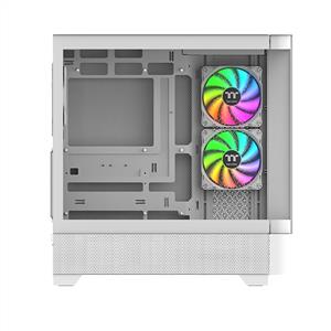 THERMALTAKE View 290 Beyaz Curved TG 3x120mm ARGB Fanlı MidT ATX Oyuncu Kasası