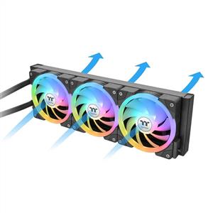 THERMALTAKE Magfloe360 Ultra 3,95" LCD Ekran 3x120mm ARGB Fanlı 360mm Sıvı Soğutma Sistemi