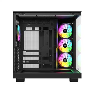 THERMALTAKE View 380XL WS Siyah 4x120mm ARGB Fanlı Back-Connect ATX KASA