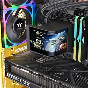 THERMALTAKE MAGCurve 360 Ultra 6,67" Amoled Ekranlı 360mm Intel/AM5 Uyumlu Sıvı Soğutucu