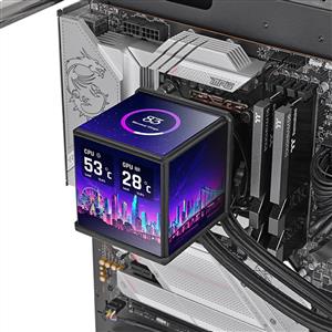 THERMALTAKE MINECUBE 360 Ultra 3,95" TFT LCD 360mm Intel/AM5 Sıvı Soğutucu