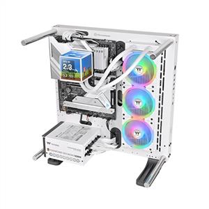 THERMALTAKE MINECUBE 360 Ultra Beyaz 3,95" TFT LCD 360mm Intel/AM5 Sıvı Soğutucu