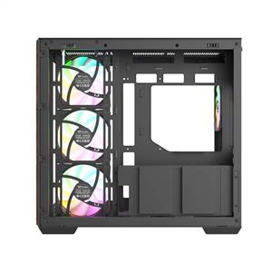 THERMALTAKE View 380 WS Siyah 4x120mm ARGB Fanlı Back-Connect Destekli MidT ATX Kasa