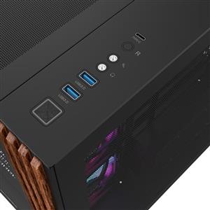 THERMALTAKE View 380 WS Siyah 4x120mm ARGB Fanlı Back-Connect Destekli MidT ATX Kasa