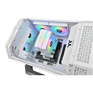 THERMALTAKE ASTRIA 200 White 120mm ARGB Fanlı TT Logo LGA1700/AM5 Uyumlu İşlemci Soğutucu