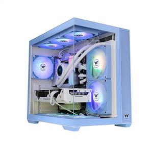 THERMALTAKE View 380 Hydrangea Blue 850W 80PLUS GOLD 4x120mm ARGB Back-Connect ATX KASA