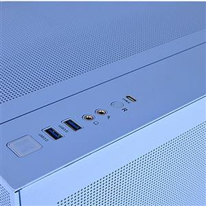 THERMALTAKE View 380 Hydrangea Blue 850W 80PLUS GOLD 4x120mm ARGB Back-Connect ATX KASA