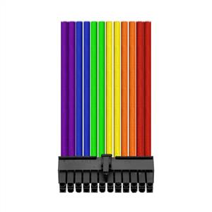 Thermaltake TtMod Rainbow Power Supply Sleeved Kablo Seti  (16 AWG)