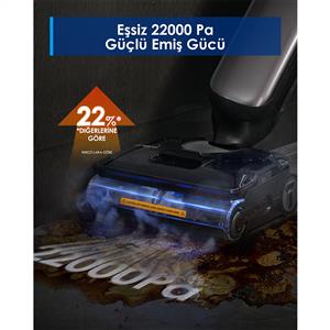 Tineco Floor One S9 Artist Steam Şarjlı Islak Kuru Süpürge