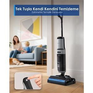 Tineco Floor One i5 Stretch Plus Şarjlı Islak Kuru Süpürge