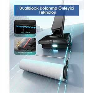 Tineco Floor One S9 Scientist Şarjlı Islak Kuru Süpürge