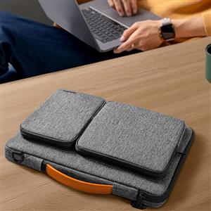 Tomtoc 13.5" Defender-A42 Notebook Çantası - Gri