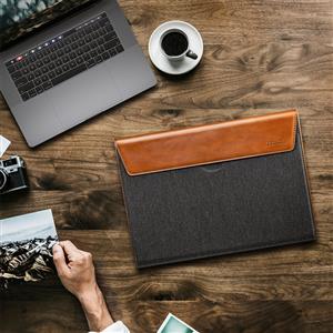 Tomtoc 13" Vintage-H15 Notebook Kılıfı- Gri