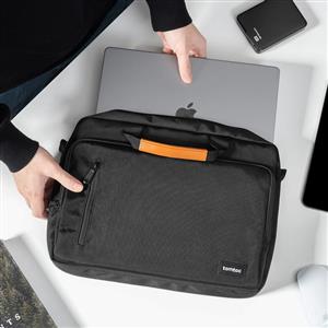 Tomtoc A50-E01D - A43E1D1 15.6" Defender/Navigator Serisi Notebook Çantası - Siyah
