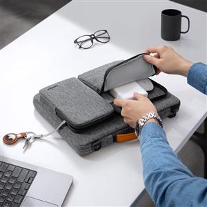 Tomtoc 15.6" Defender-A42 Notebook Çantası - Gri
