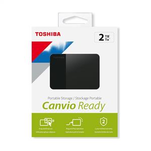 Toshiba 2.5 2TB Canvio Ready USB3.2 Taşınabilir Disk