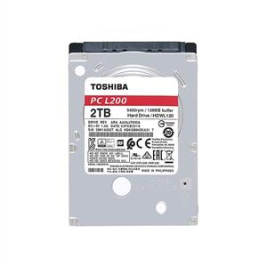 Toshiba 2,5'' 2TB L200 SATA 3.0 128MB Önbellek 5400Rpm 7mm Harddisk