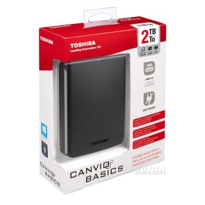 Toshiba 2,5 2TB Canvio USB3.0 / USB2.0 Taşınabilir Disk