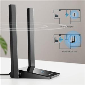 TP-LINK ARCHER TX20U PLUS 574MBPS-1201MBPS DUAL-BANT Wi-Fi 6 USB ADAPTÖR