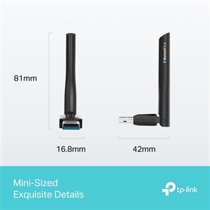TP-LINK UB500 PLUS BLUETOOTH 5.3 UZUN MENZİLLİ USB ADAPTÖR
