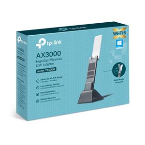 TP-LINK ARCHER TX50UH 574MBPS-2402MBPS DUAL-BANT Wi-Fi 6 USB ADAPTÖR
