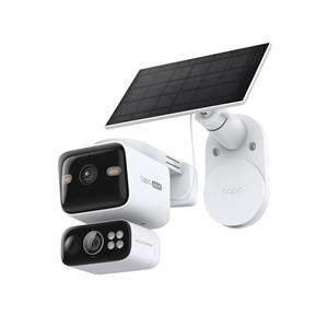 TP-LINK TAPO C645D 360° GÜNEŞ ENERJİLİ ÇİFT LENS DIŞ MEKAN KABLOSUZ IP KAMERA 2K KİT