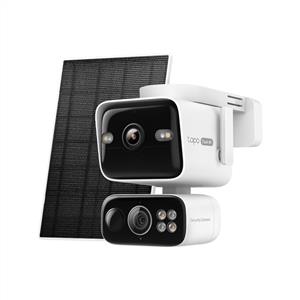 TP-LINK TAPO C675D 360° GÜNEŞ ENERJİLİ ÇİFT LENS DIŞ MEKAN KABLOSUZ IP KAMERA 4K KİT