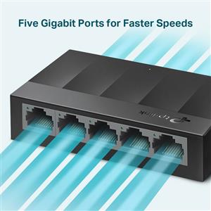 TP-LINK LS1005G GIGABIT 5 PORT SWITCH