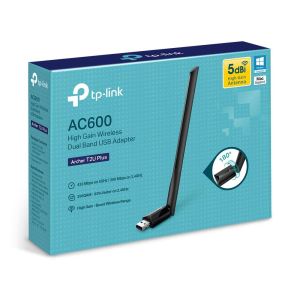 TP-LINK ARCHER T2U PLUS 200MBPS-433MBPS DUAL-BANT KABLOSUZ-AC USB ADAPTÖR