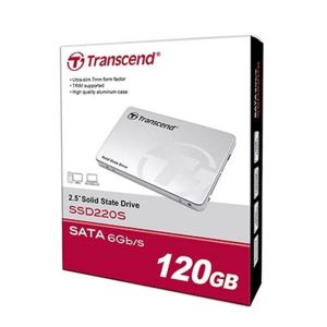 Transcend 120GB 220S Serisi Sata3.0(550MB/s Okuma - 450MB/s Yazma)Alüminyum Kasa