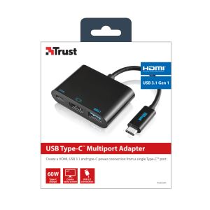 TRUST USB-C DEN MULTIPORT DÖNÜŞTÜRÜCÜ