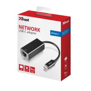 TRUST USB-C DEN ETHERNET DÖNÜŞTÜRÜCÜ