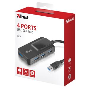 TRUST 4 PORT USB 3.1 HUB