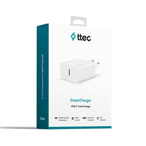 AFET YARDIM-TTEC SMARTCHARGER PD SEYAHAT HIZLI ŞARJ ALETİ 20W- BEYAZ