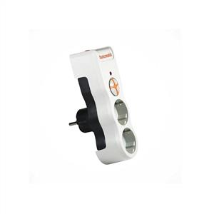 TUNÇMATİK POWERSURGE 2 Lİ SURGE PROTECTION PLUG 1050 JOULE- Beyaz