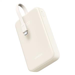 UGREEN 20.000 mAh PD 20W Kablolu Hızlı Şarj Powerbank - Bej