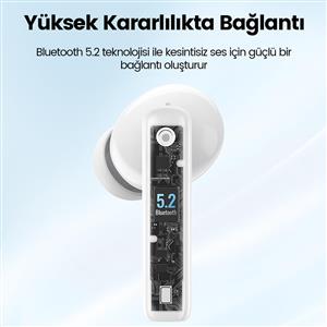 UGREEN HiTune T3 ANC Kablosuz Kulak İçi Kulaklık - Beyaz