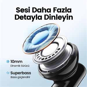 UGREEN HiTune T3 ANC Kablosuz Kulak İçi Kulaklık - Beyaz
